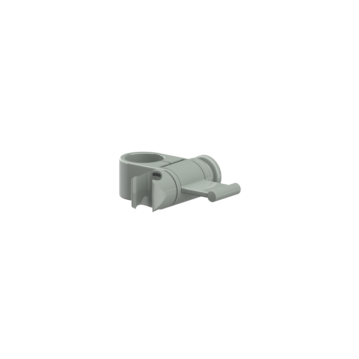 Nylon Care Support de douchette pour barres, 88 x 34 x 113 mm, Gris trafic Nylon Care Support de douchette pour barres, 88 x 34 x 113 mm, Gris trafic