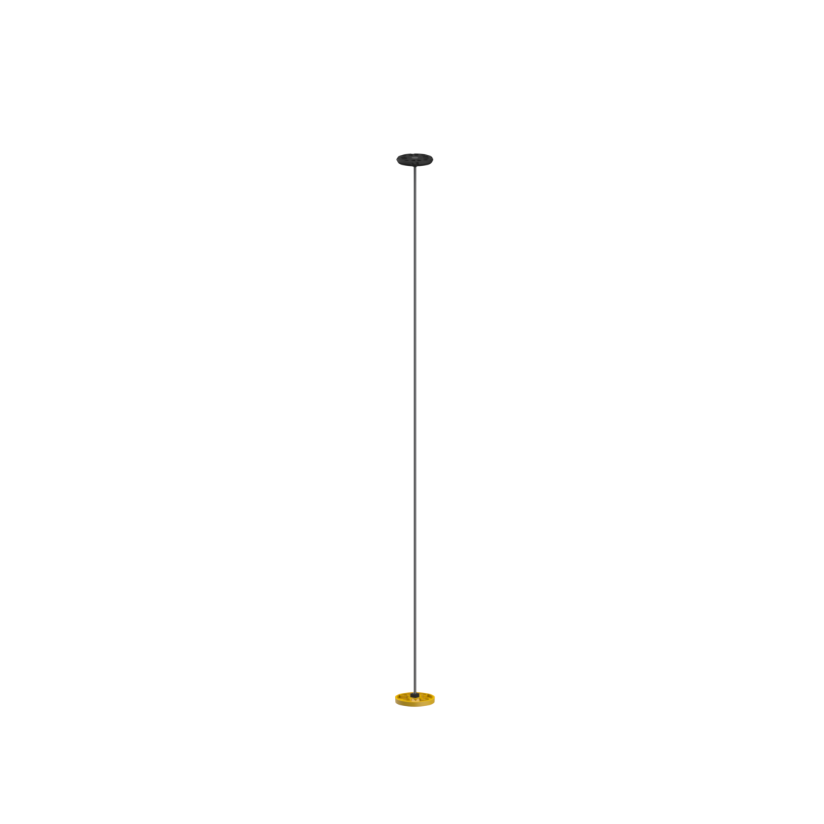 Nylon Care Deckenabhängung, für Zwischendecke, L = 1000 mm, Gelb