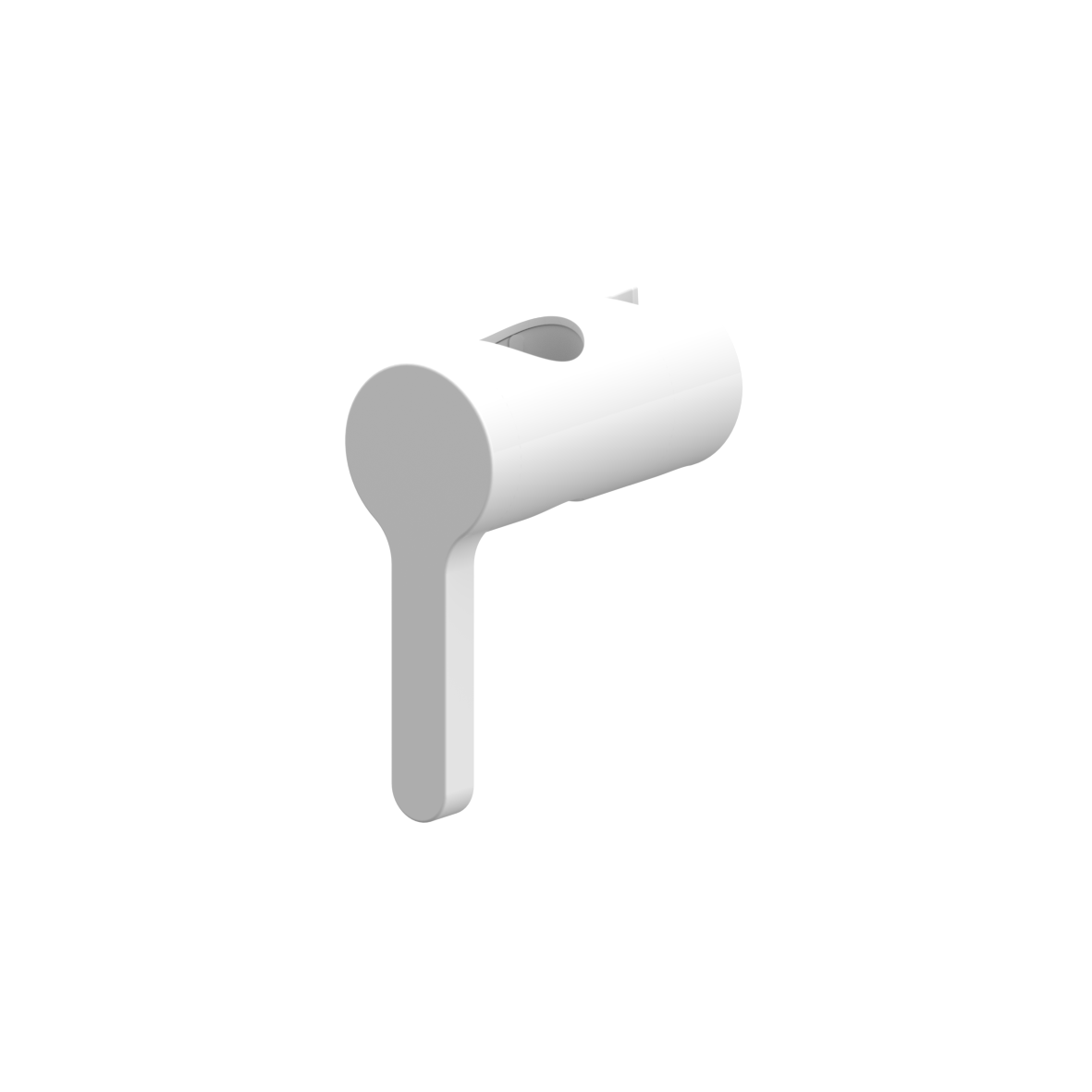 Verso Care Shower head holder, 115 x 53 x 133 mm, White, Antibac Verso Care Shower head holder, 115 x 53 x 133 mm, White, Antibac