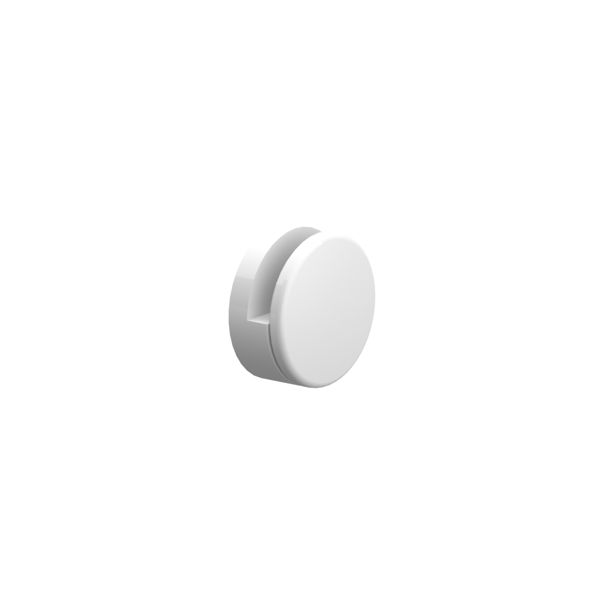 Nylon Care Spiegelhalter, 40 x 40 x 18 mm, Weiß