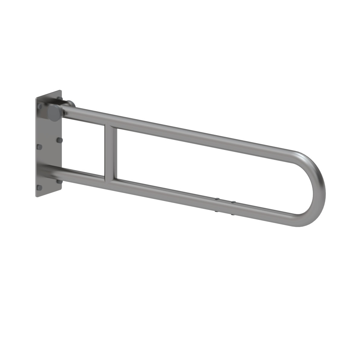 Eco Care Lift-up support rail, left and right, L = 850 mm, Stainless steel
