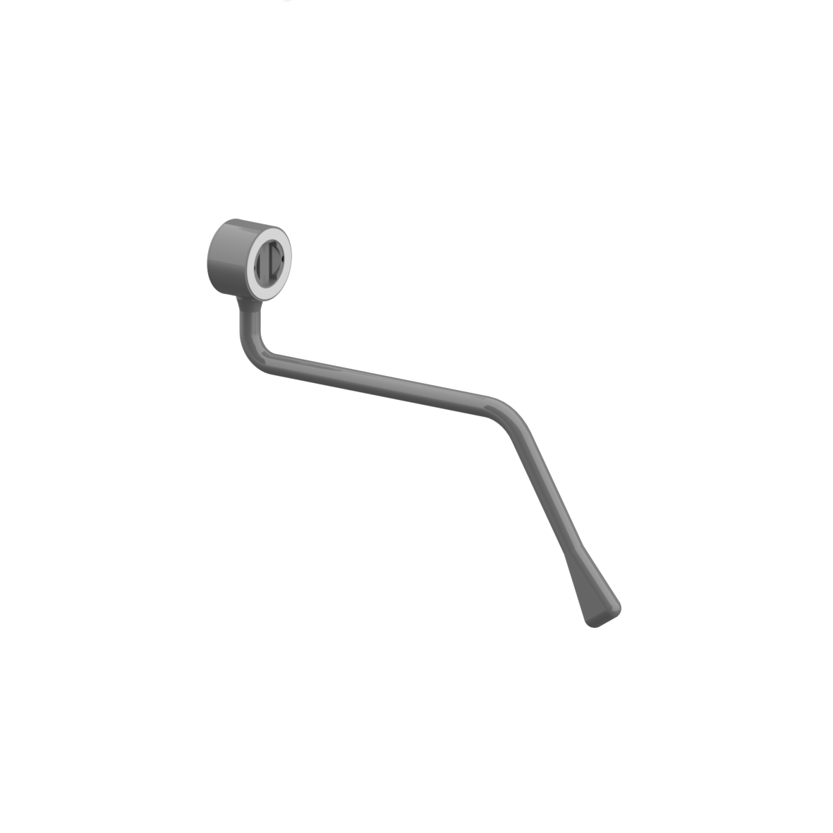 Nylon Care Operating handle, retrofittable, 52 x 336 x 240 mm, Dark grey