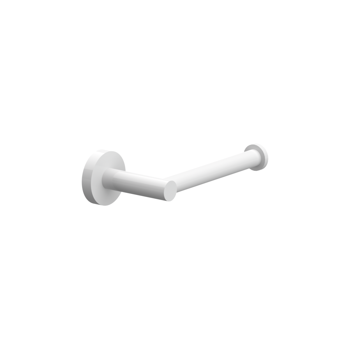 Inox Care Toiletrolhouder, 82 x 171 x 50 mm, Wit