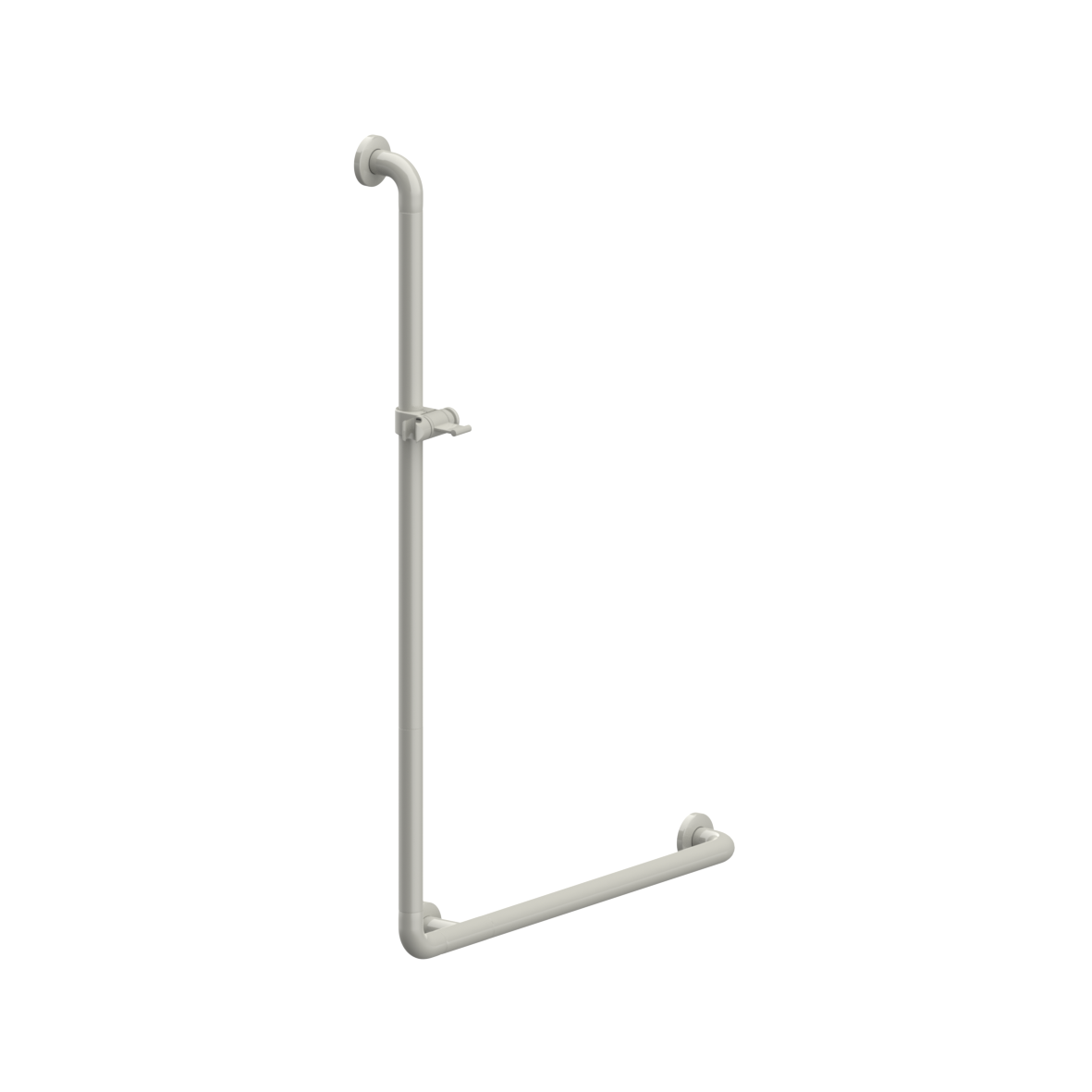 Nylon Care 300 Winkelgriff, mit Brausehalter, 90°, 703 x 1086 mm, Manhattan Nylon Care 300 Winkelgriff, mit Brausehalter, 90°, 703 x 1086 mm, Manhattan