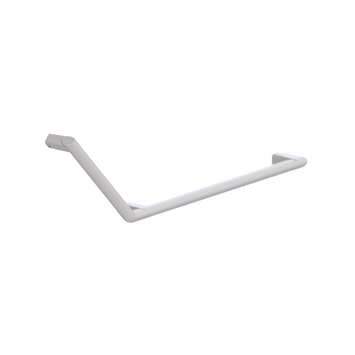 Cavere Care Winkelgriff, 135°, links, 650 x 316 mm, Einpunktbefestigung, Cavere Satinbeige Cavere Care Winkelgriff, 135°, links, 650 x 316 mm, Einpunktbefestigung, Cavere Satinbeige
