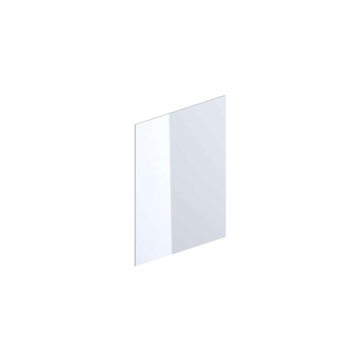 Care Mirror, 600 x 5 x 600 mm, Colourless