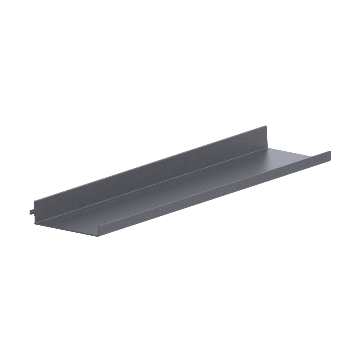 Cavere Care FlexShelf, 590 x 123 x 38 mm, Cavere Metallic anthracite