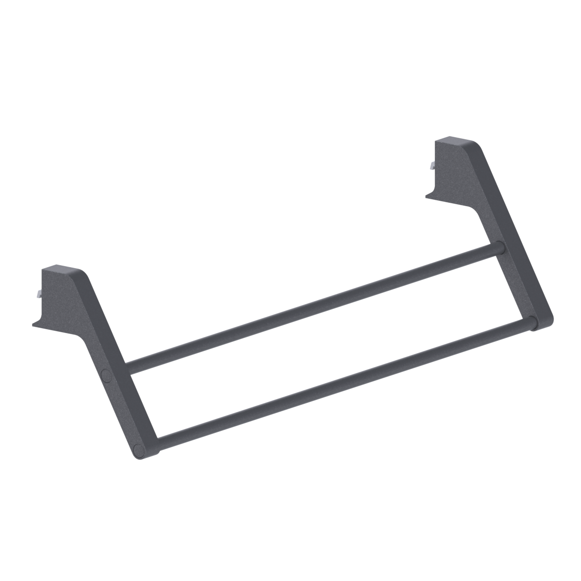 Cavere Care FlexTowel holder, L = 650 mm, Cavere Metallic anthracite