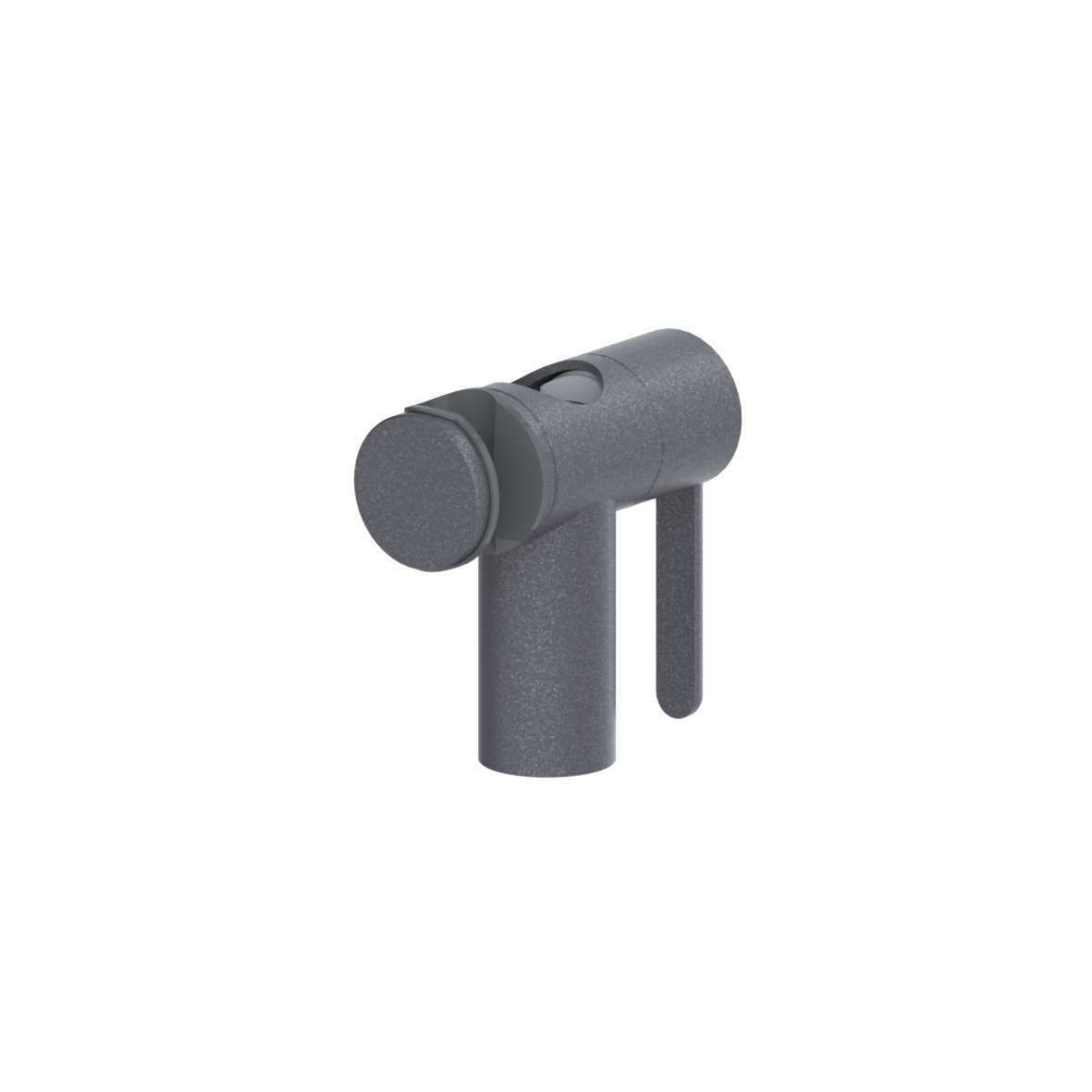 Cavere Care Shower head holder, left and right, 120 x 45 x 112 mm, Cavere Metallic anthracite