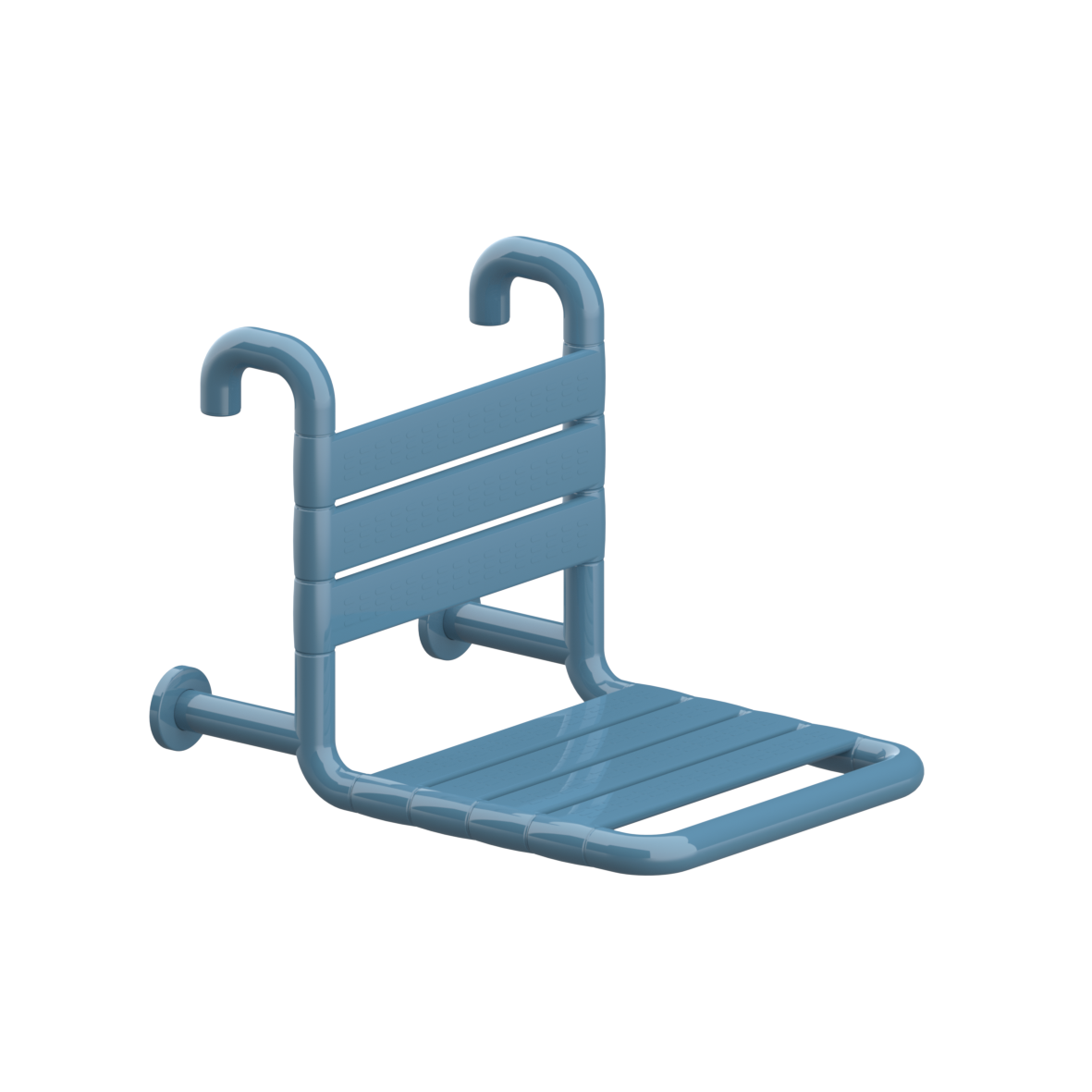 Nylon Care 400 Hangzitje FR, met rozet, 380 x 515 x 390 mm, Pastelblauw
