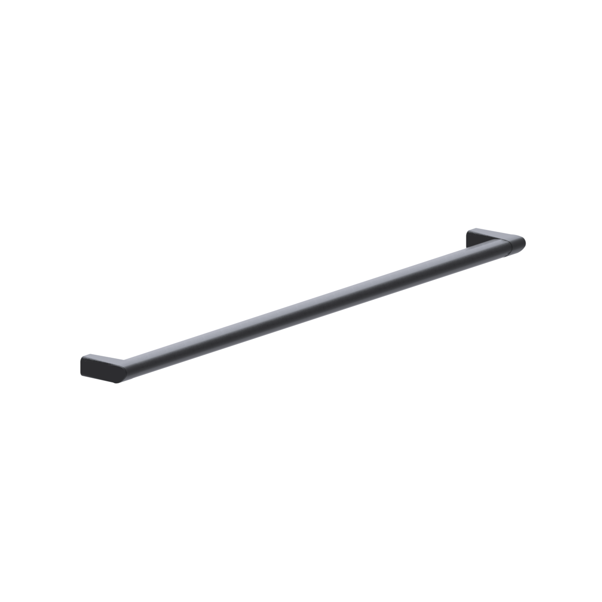 Cavere Care Shower handrail, left and right, 900 mm, single-point mounting, Cavere Carbon black