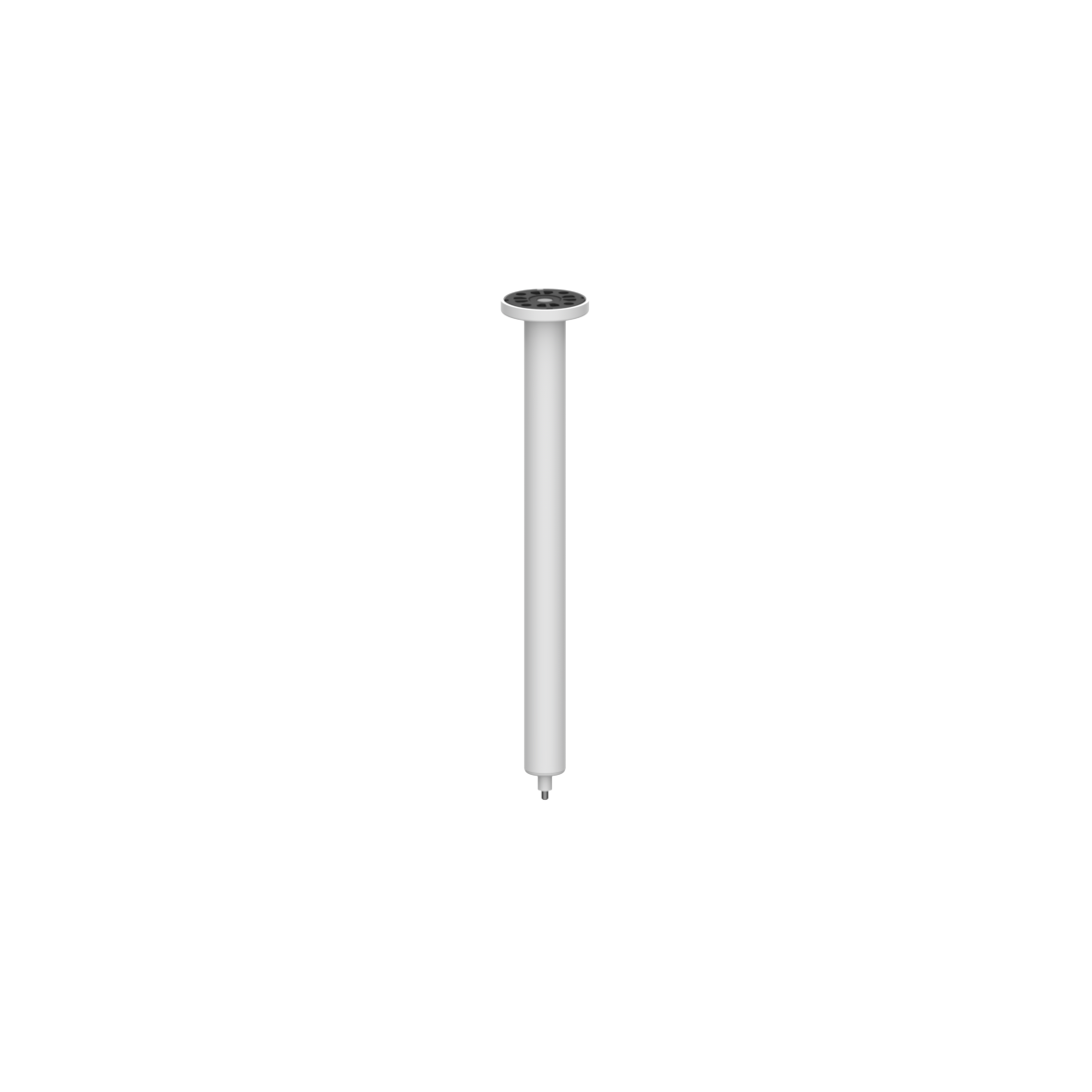 Nylon Care 400 Plafondsteun, L = 93 - 400 mm, Wit