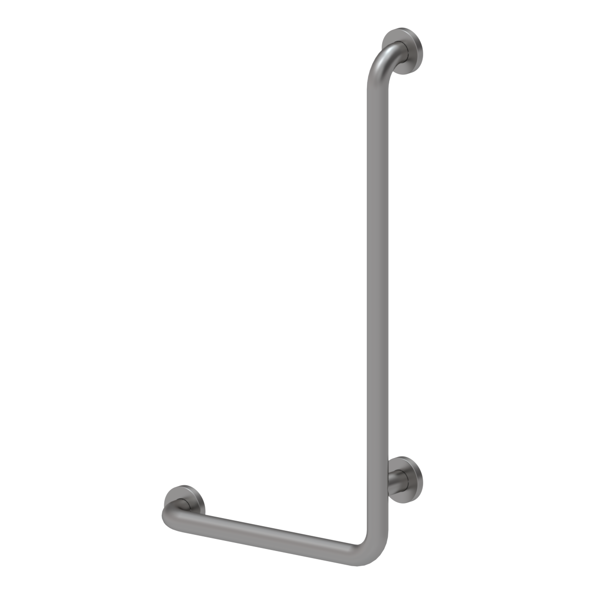 Inox Care Grab rail, right, 400 x 750 mm, Stainless steel