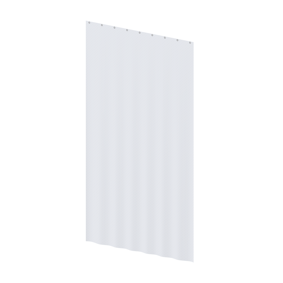 Care Rideau de douche, 1 x 2700 x 2000 mm, Blanc