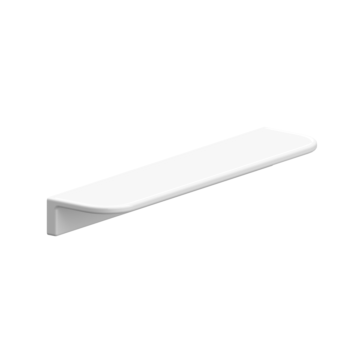 Nylon Care Ablage, L = 300 mm, Weiß
