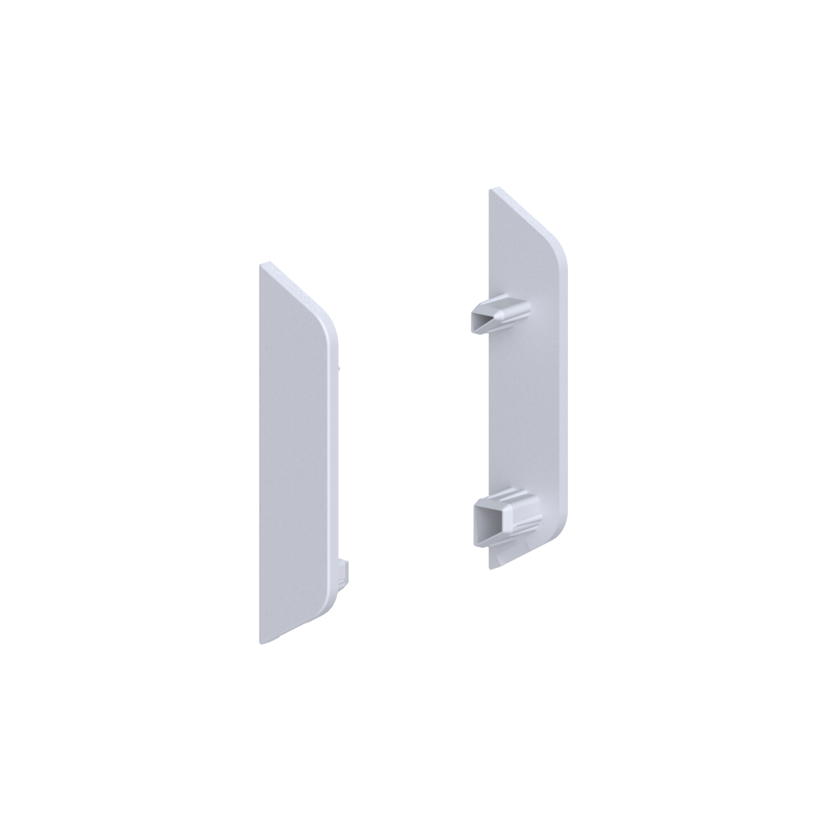 Cavere Care losse eindkappen, voor Cavere FlexRail, 73 x 13 x 17 mm, Cavere Wit Cavere Care losse eindkappen, voor Cavere FlexRail, 73 x 13 x 17 mm, Cavere Wit