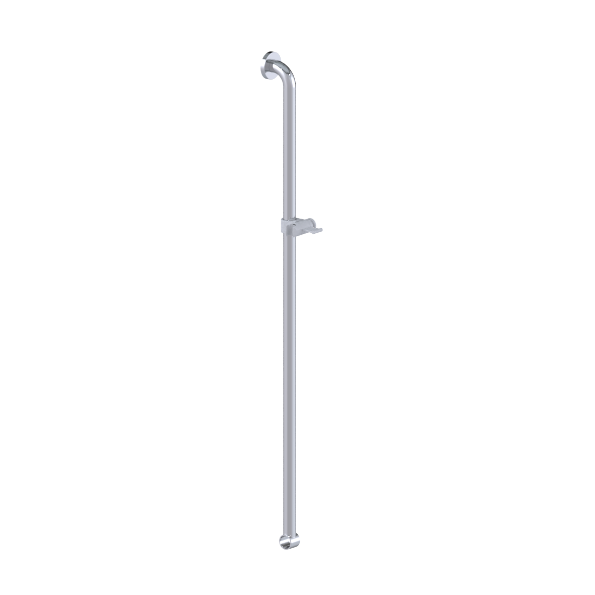 Inox Care Shower head rail, movable, 1200 mm, Mirror polished
