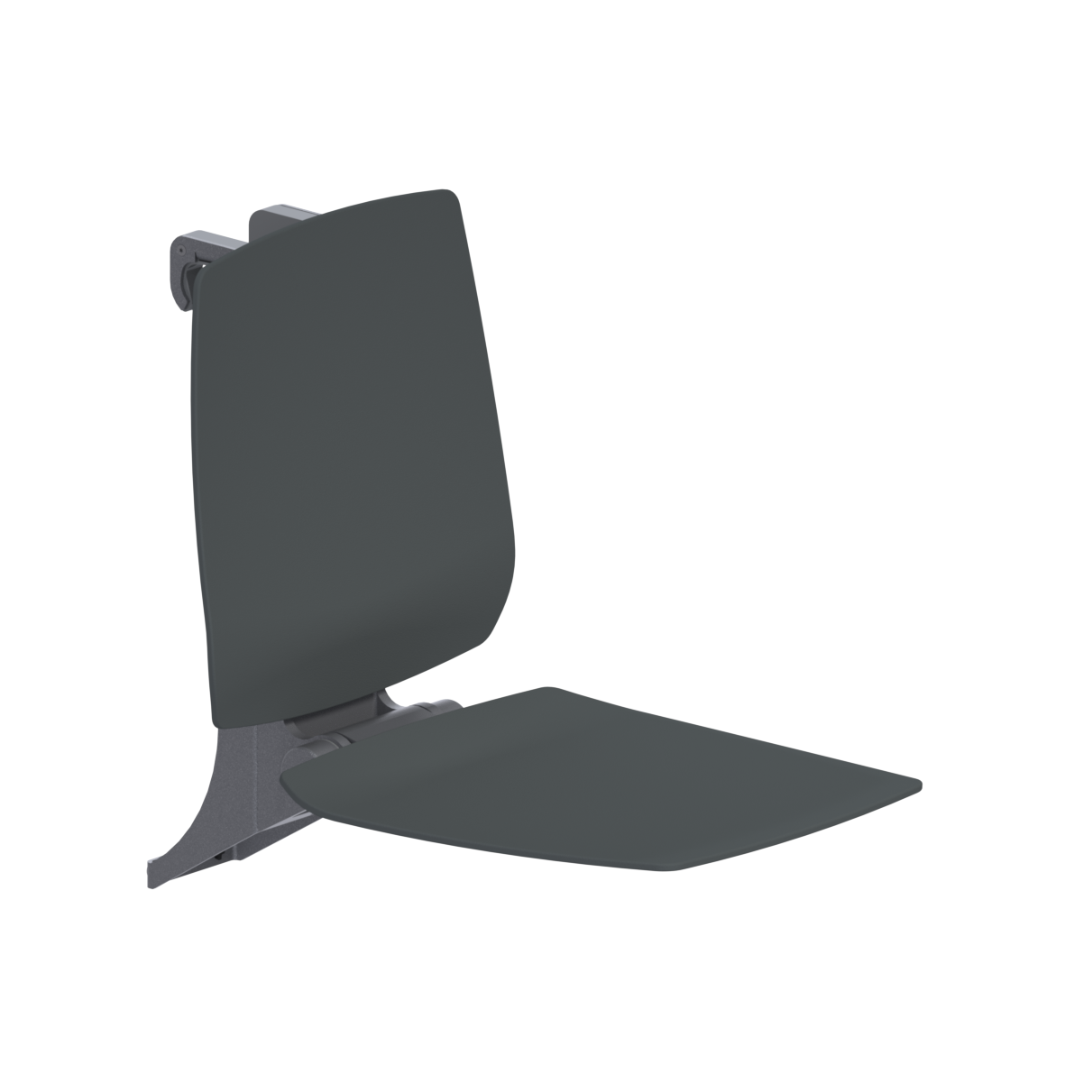 Ascento Hanging seat, with Backrest, for Cavere Care, 412 x 640 x 574 mm, Ascento Dark grey