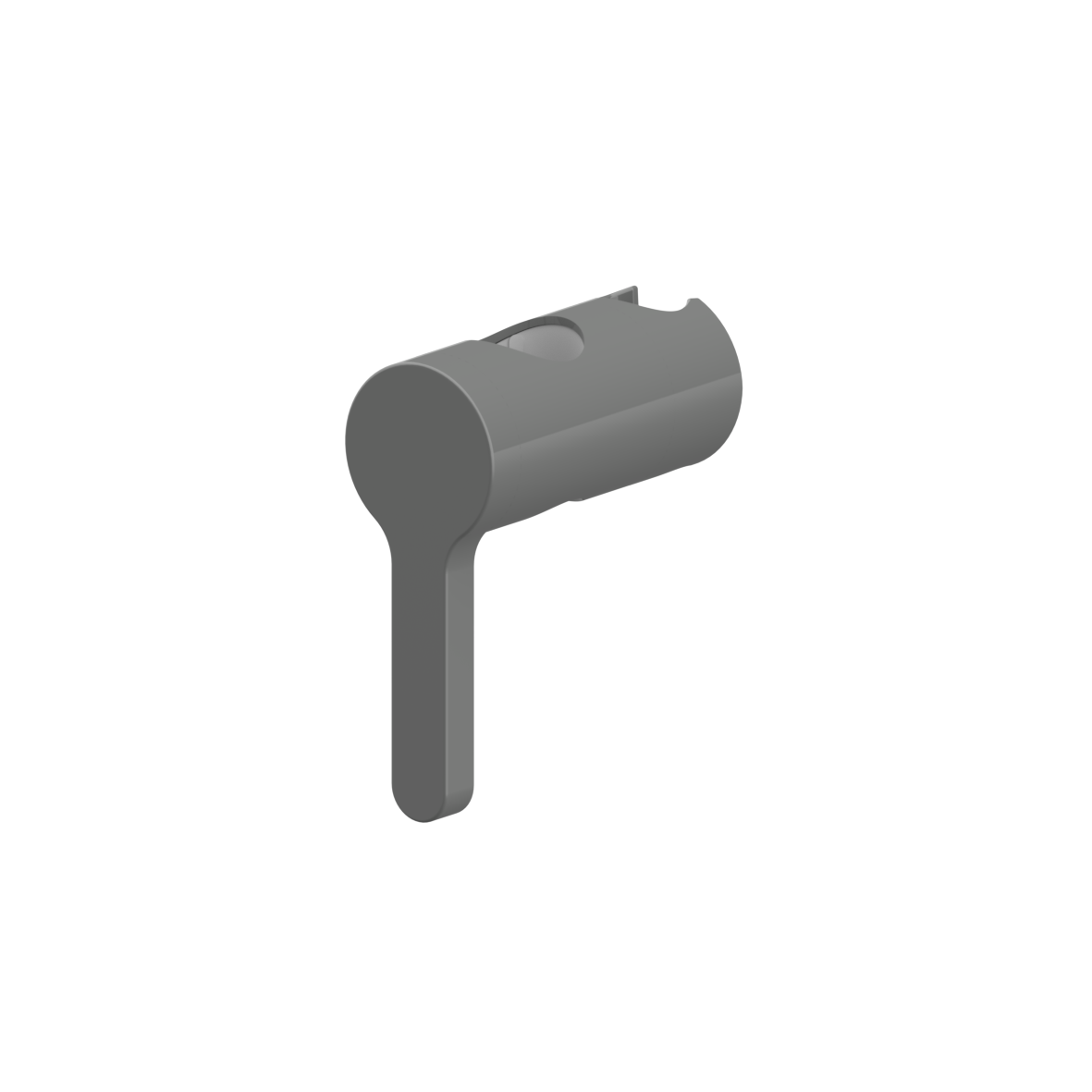 Verso Care Shower head holder, 115 x 53 x 133 mm, Dark grey