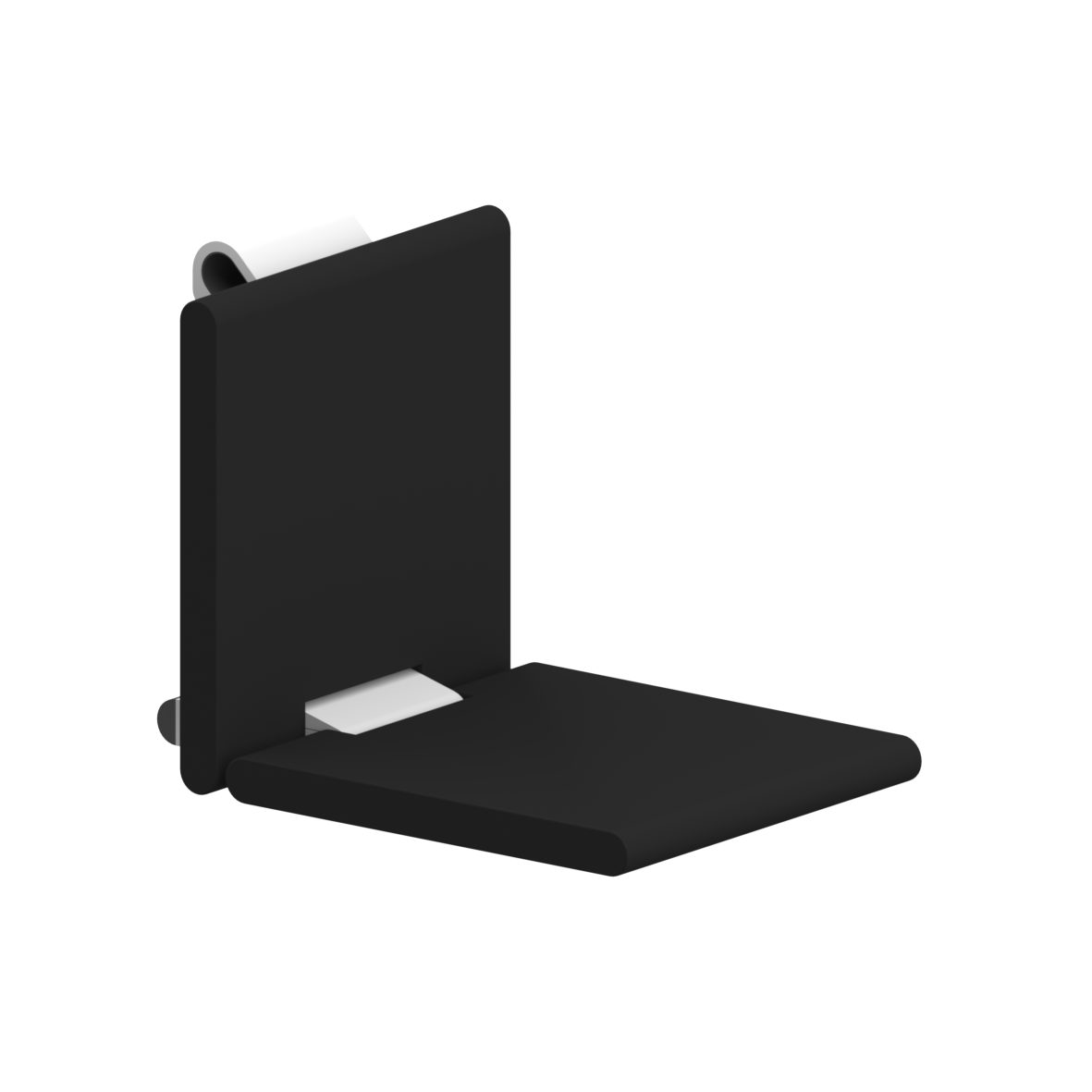 Care Siège de douche à suspendre, 380 x 563 x 420 mm, Blanc, rembourrage anthracite Care Siège de douche à suspendre, 380 x 563 x 420 mm, Blanc, rembourrage anthracite