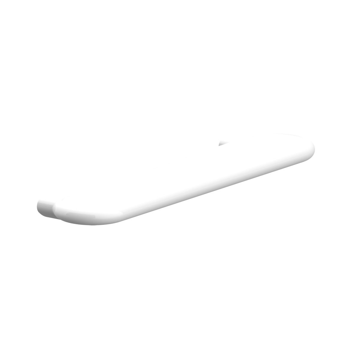 Nylon Care Ablage, L = 600 mm, Weiß