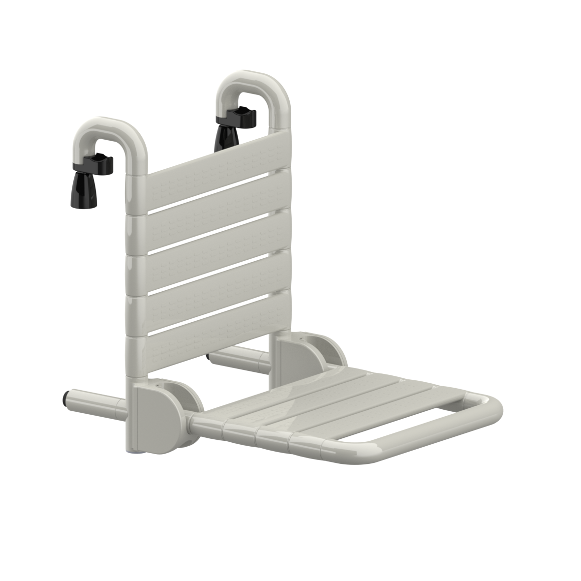 Nylon Care 400 Siège de douche à suspendre, 410 x 570 x 505 mm, Manhattan, Antibac