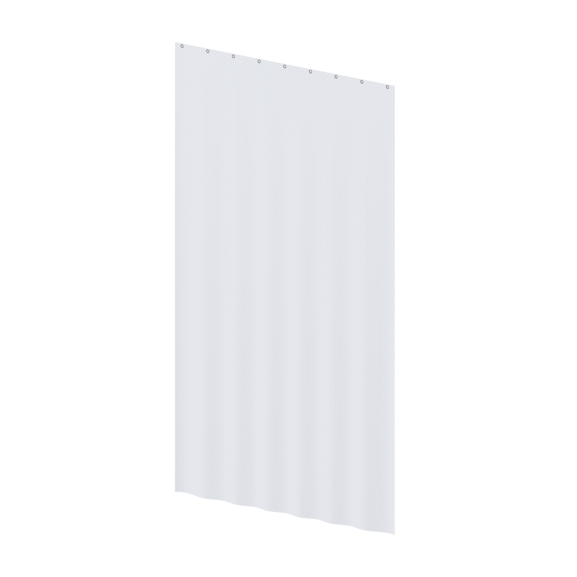 Care Rideau de douche, 1 x 2100 x 2000 mm, Blanc