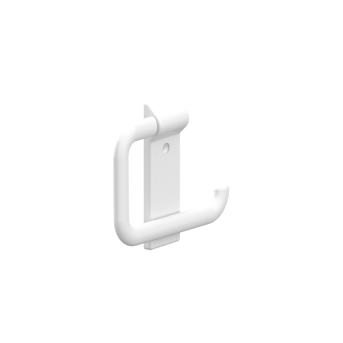 Nylon Care Toilet roll holder, 155 x 19 x 135 mm, White