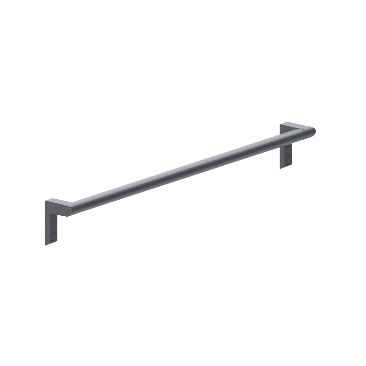 Cavere Care Shower handrail, left and right, 900 mm, Cavere Metallic anthracite