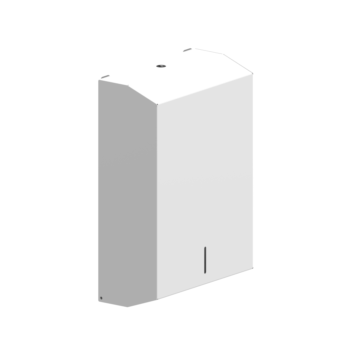 Nylon Care Falthandtuchspender, 252 x 121 x 371 mm, Weiß