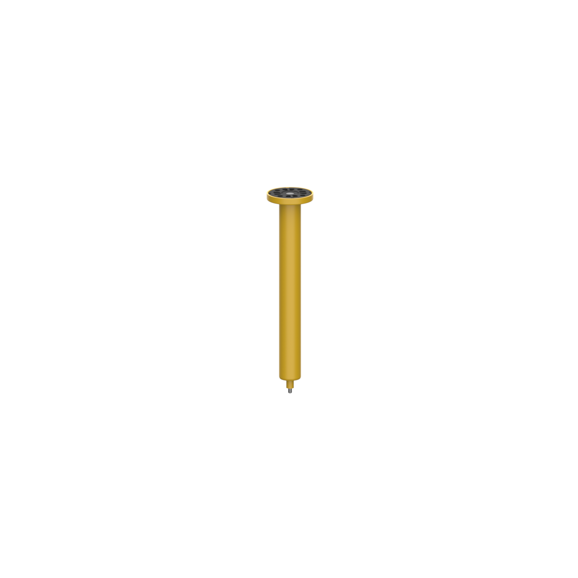 Nylon Care 300 Ceiling support, L = 200 - 2000 mm, Yellow Nylon Care 300 Ceiling support, L = 200 - 2000 mm, Yellow