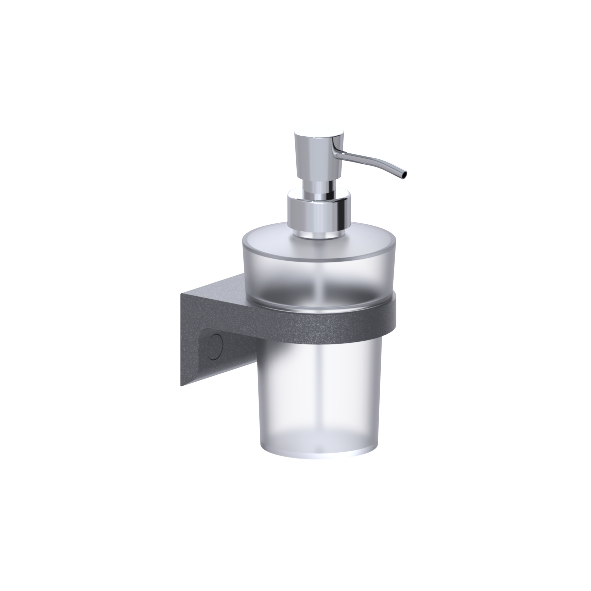 Cavere Care Soap dispenser, 0.2 l, 168 x 80 x 100 mm, Cavere Metallic anthracite