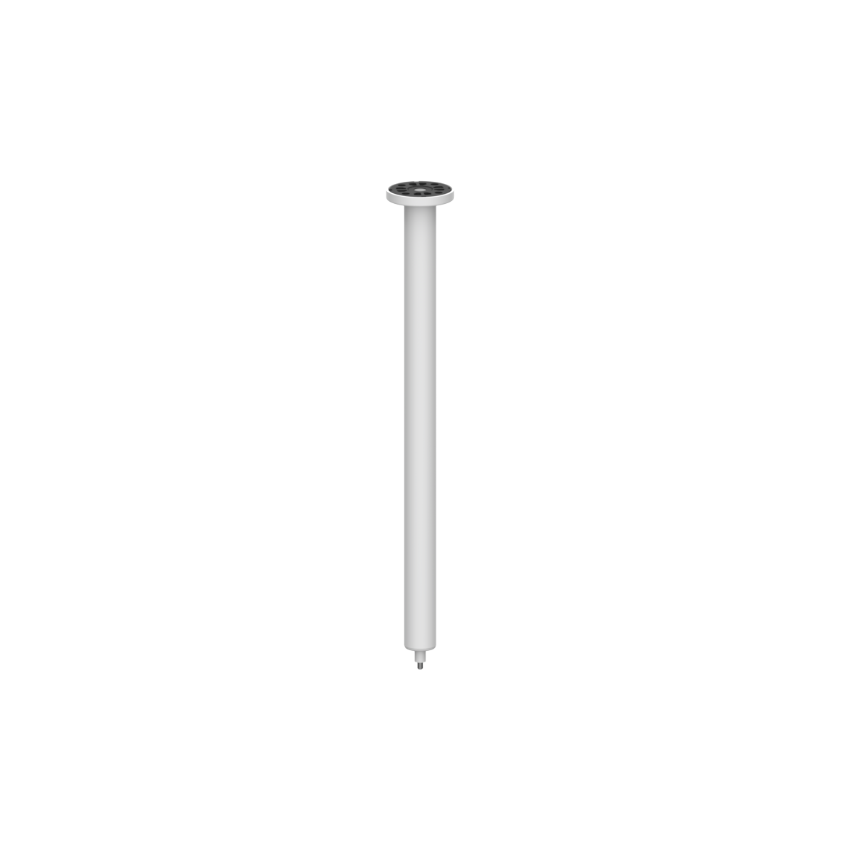 Nylon Care 400 Plafondsteun, L = 401 - 500 mm, Wit