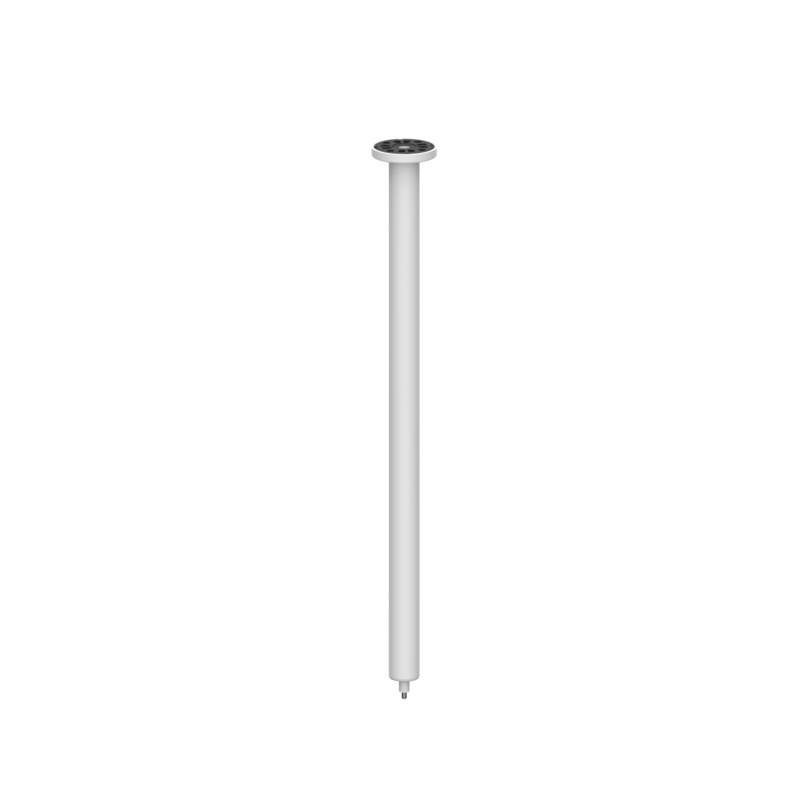 Nylon Care 400 Plafondsteun, L = 501 - 600 mm, Wit