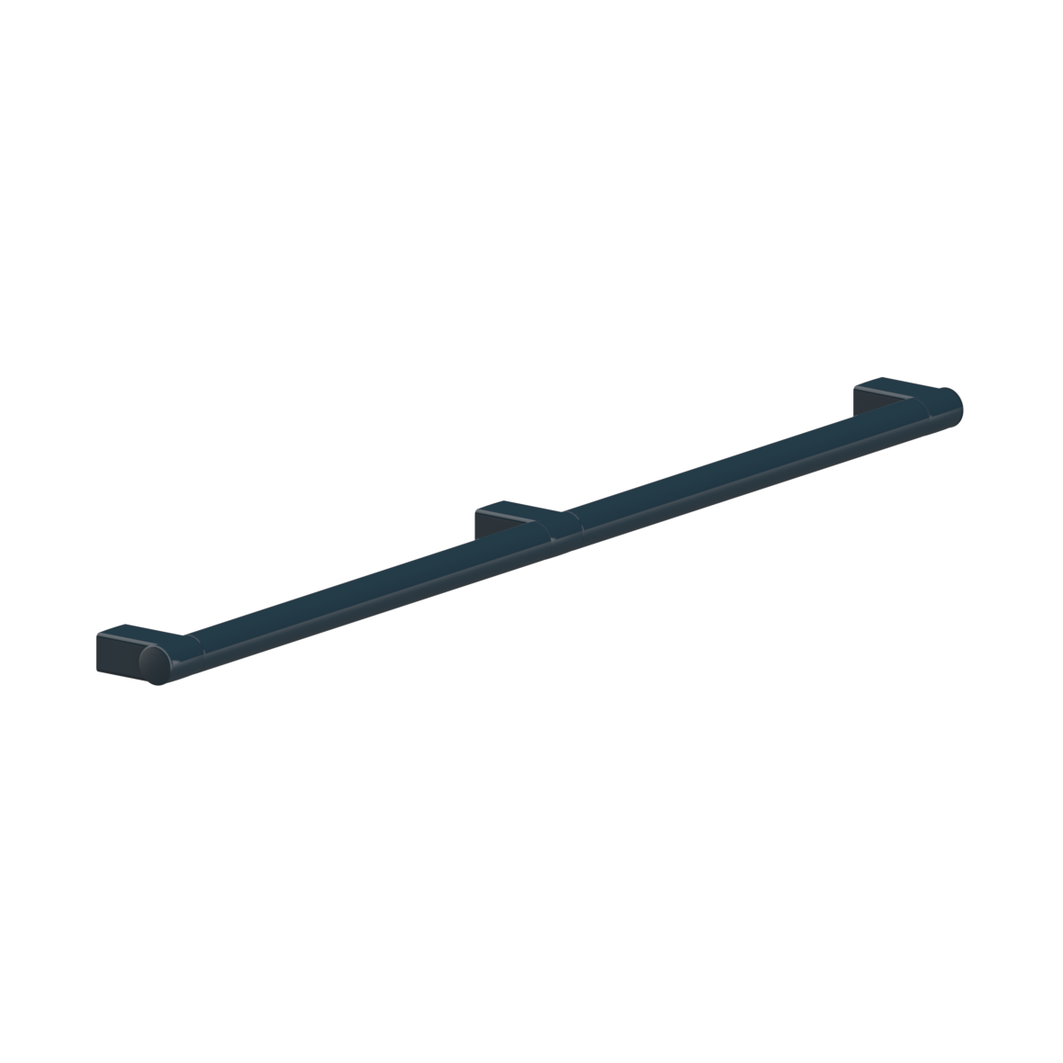 Verso Care Grab bar, with 3 fixing points, 1000 mm, Sapphire blue