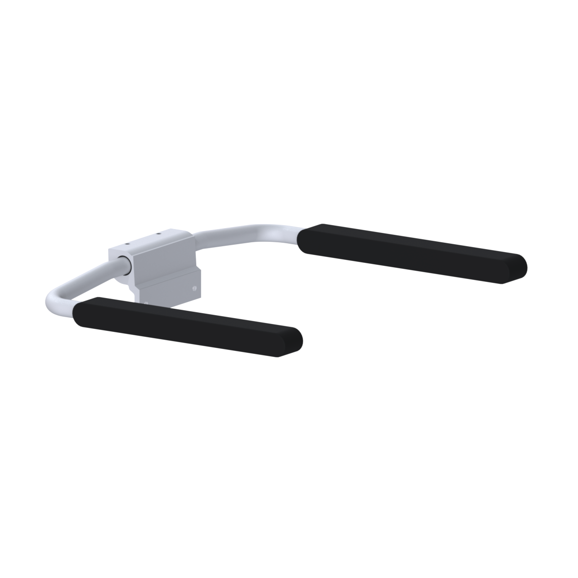 Care Accoudoirs, pour montage ultérieur, 590 x 510 x 100 mm, Cavere Blanc satiné, rembourrage anthracite